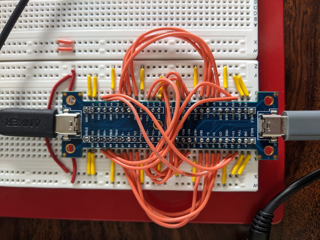 pinout of the dock's usb cable